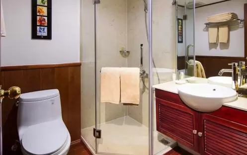 AmaWaterways, AmaDara, Suites Bathroom